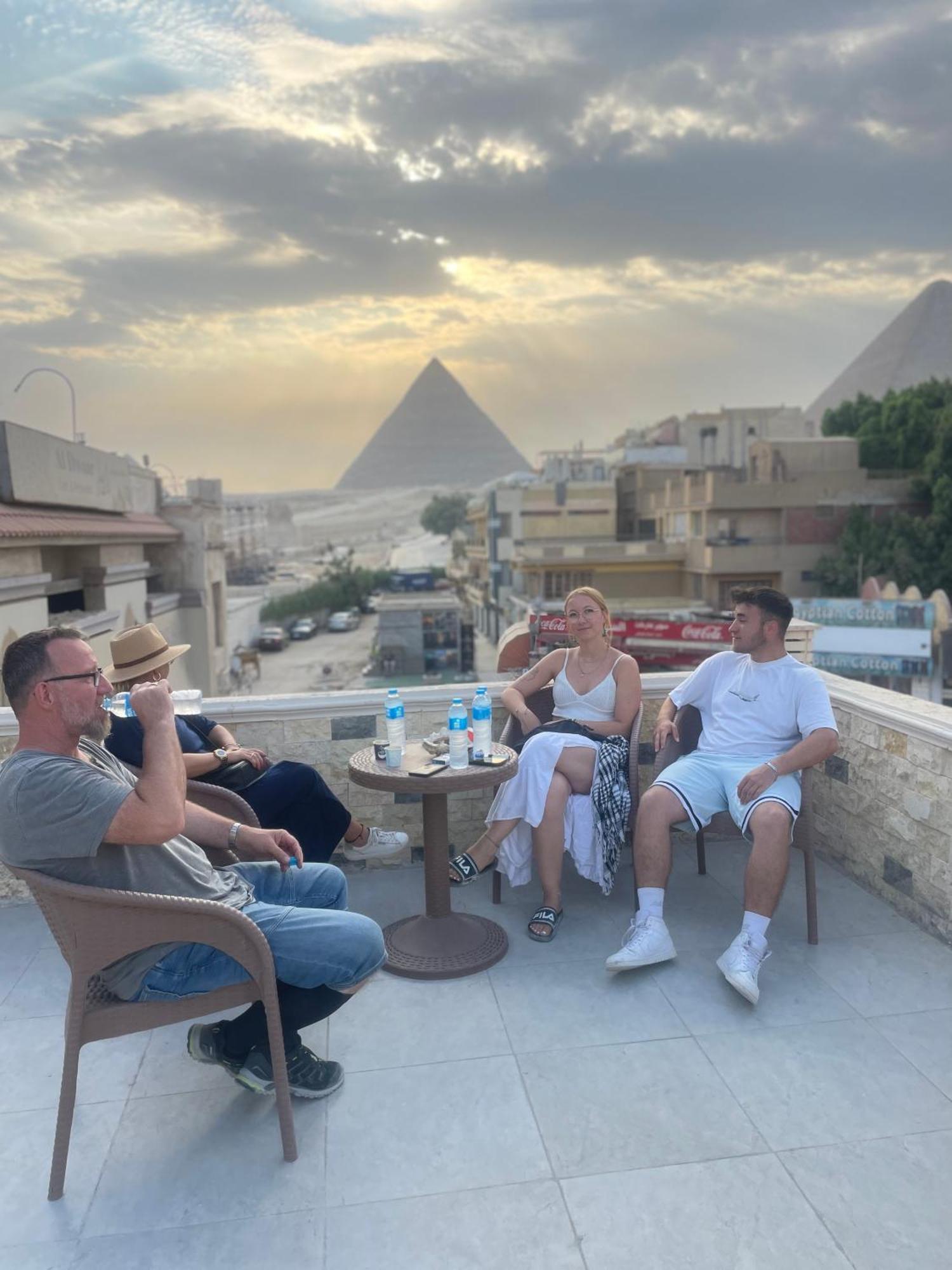 King Ali Pyramids View Inn Kafret el-Gabal Dış mekan fotoğraf