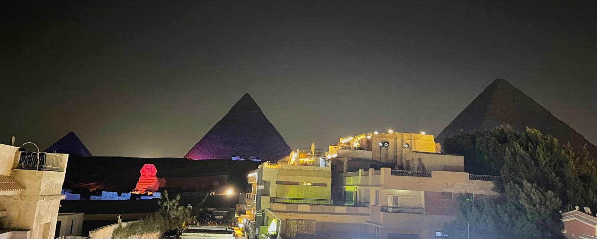 King Ali Pyramids View Inn Kafret el-Gabal Dış mekan fotoğraf