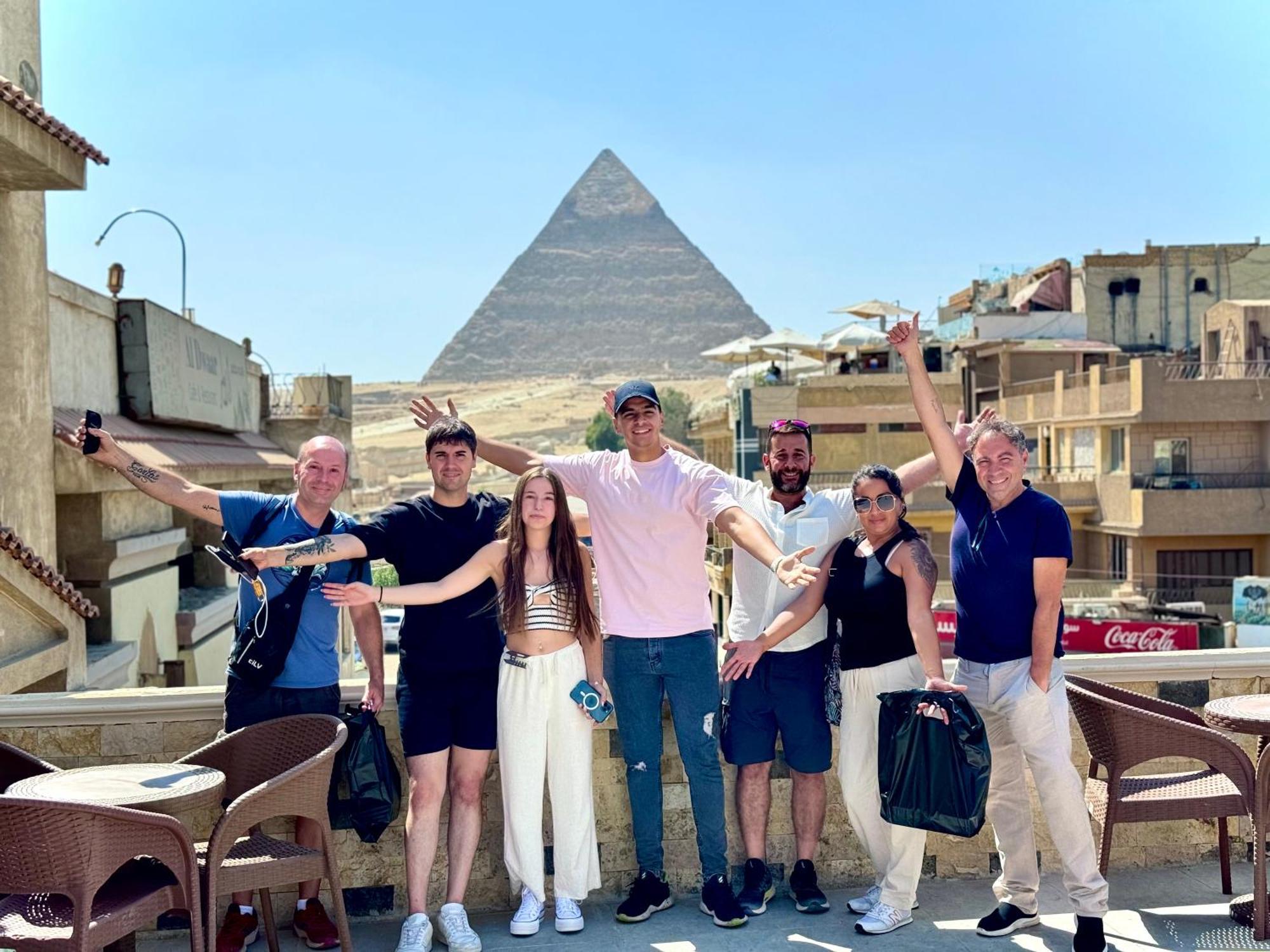 King Ali Pyramids View Inn Kafret el-Gabal Dış mekan fotoğraf