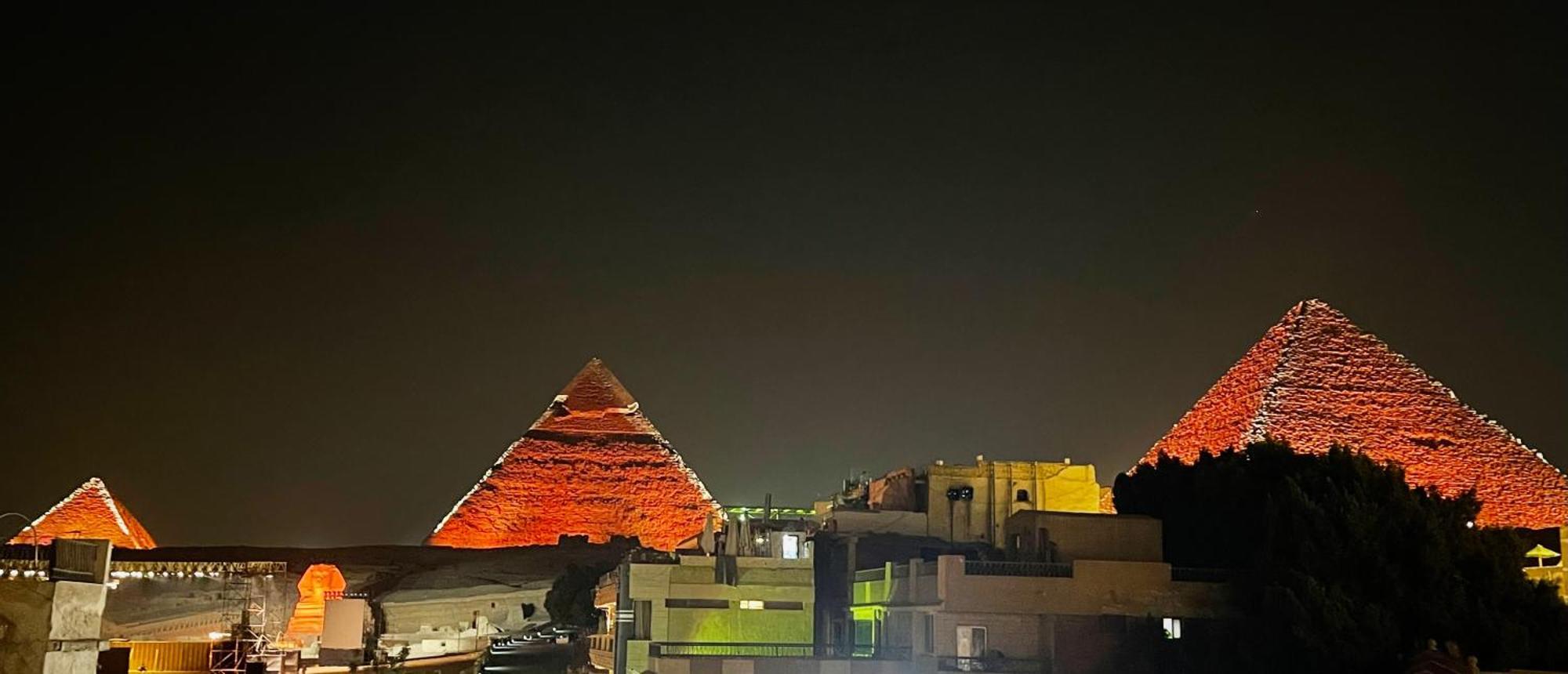 King Ali Pyramids View Inn Kafret el-Gabal Dış mekan fotoğraf