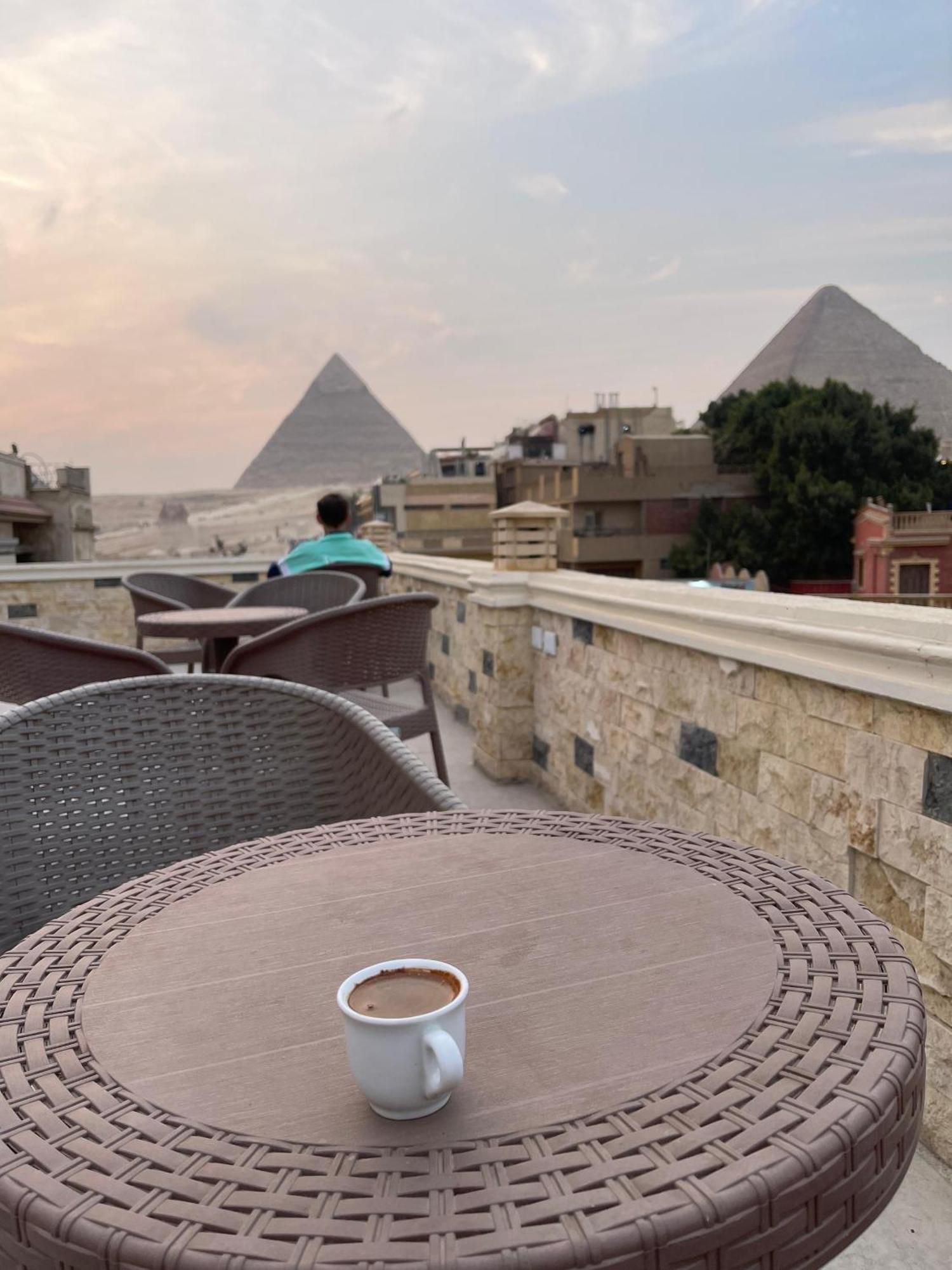 King Ali Pyramids View Inn Kafret el-Gabal Dış mekan fotoğraf