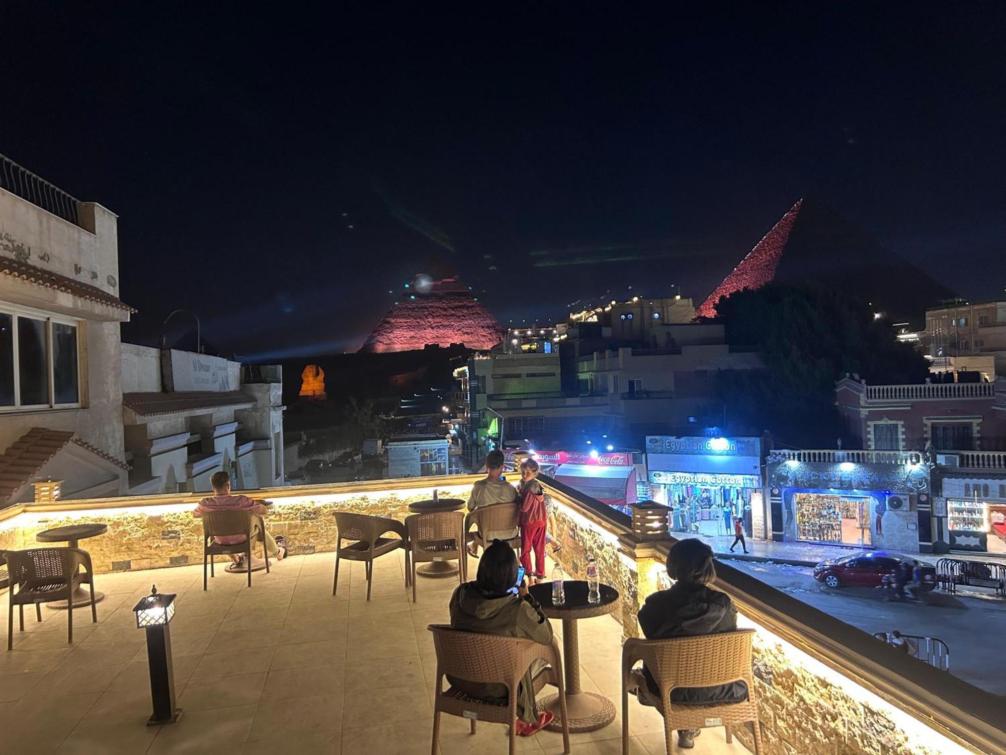 King Ali Pyramids View Inn Kafret el-Gabal Dış mekan fotoğraf